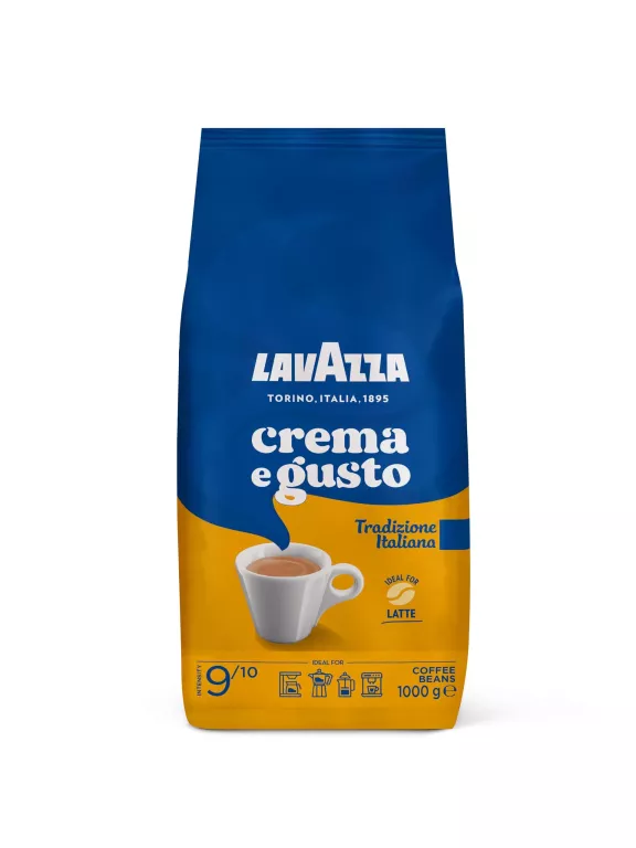 KAWA ZIARNISTA MIESZANA LAVAZZA CREMA E GUSTO TRADIZIONE 1000 G