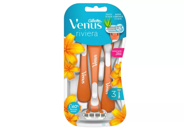 GILLETTE VENUS RIVIERA MASZYNKI JEDNORAZOWE 3 SZT.