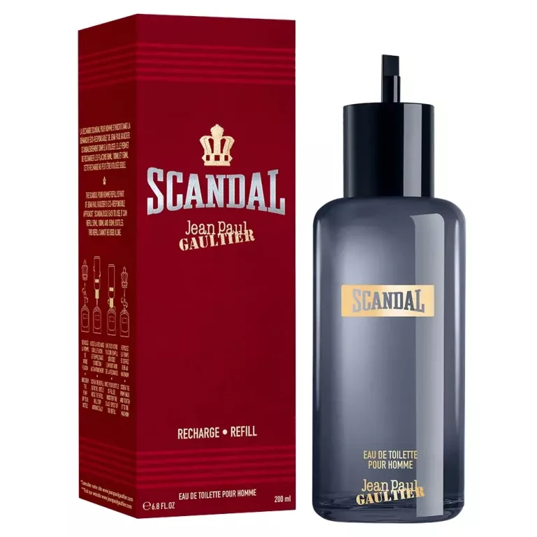 WODA TOALETOWA JEAN PAUL GAULTIER SCANDAL POUR HOMME WKŁAD/REFILL 200ML.