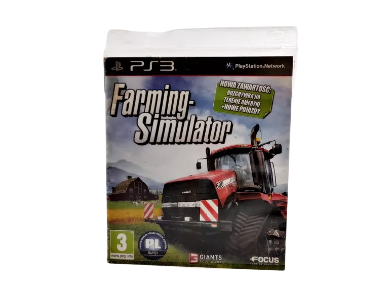 GRA NA KONSOLE PS3 FARMING SIMULATR POSKA WERSJA SYMULACJE 2013R.