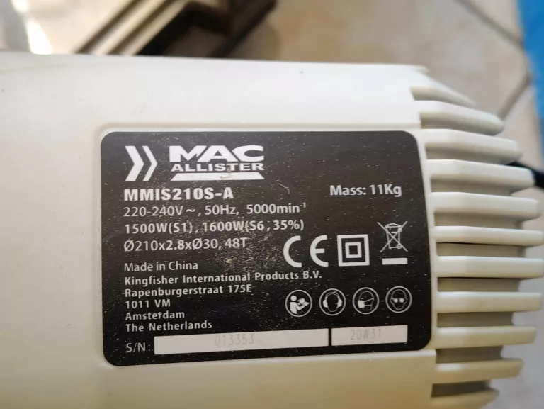 PIŁA UKOŚNICA MAC ALLISTER MMIS210S-A