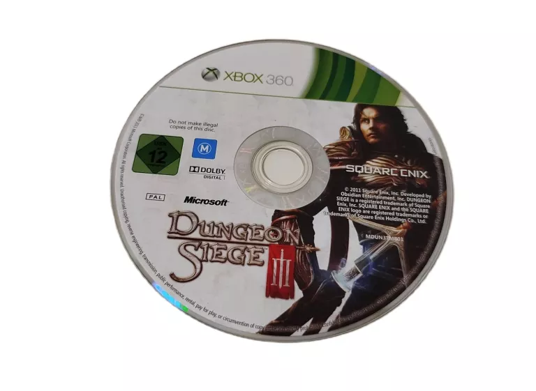 GRA DUNGEON SIEGE XBOX 360