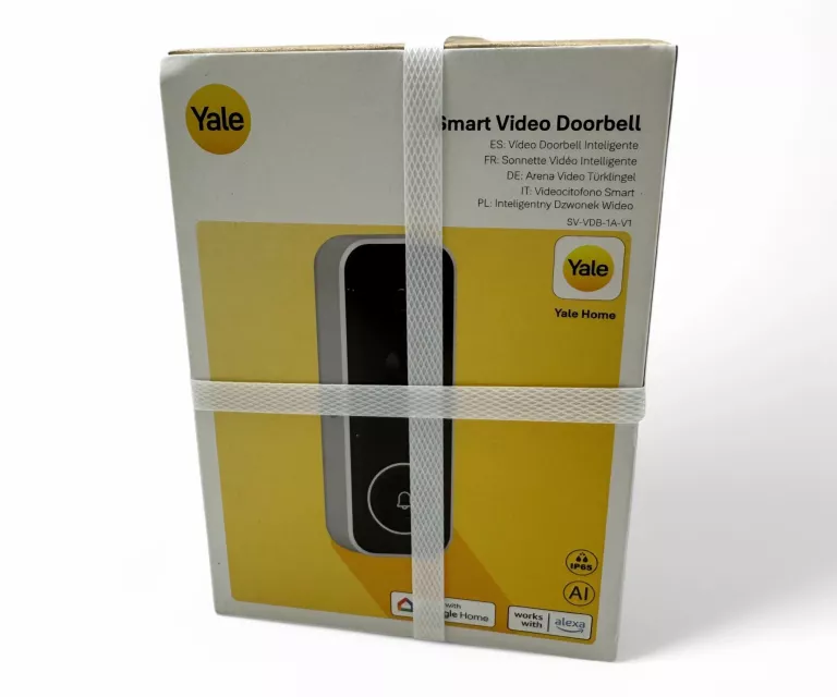 SMART DZWONEK WIDEO YALE SV-VDB-1A-V1 JAK NOWY!!
