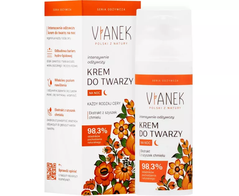 VIANEK INTENSYWNIE ODŻYWCZY KREM DO TWARZY NA NOC