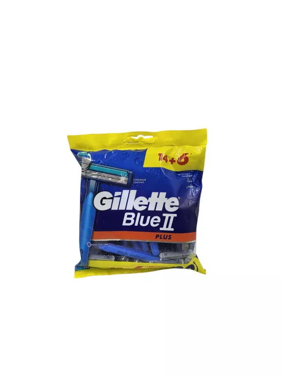 GILLETTE BLUE II MASZYNKA JEDNORAZOWA DO GOLENIA PLUS 20 SZT.