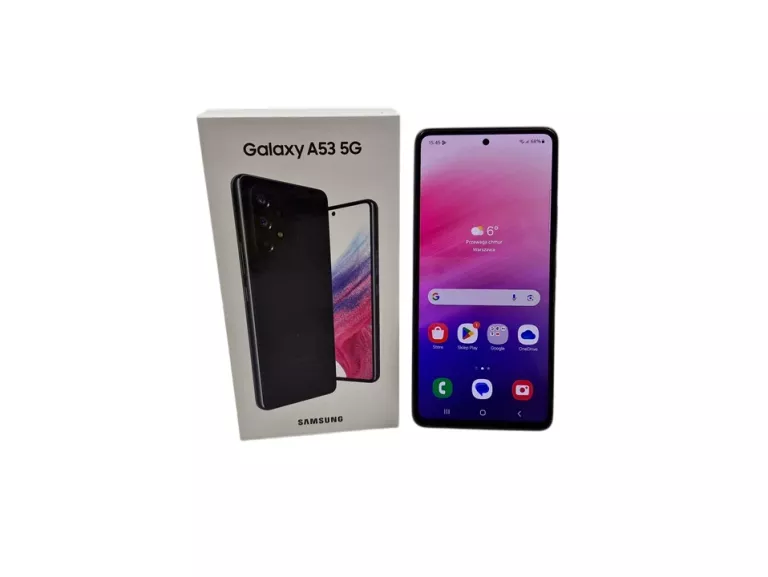 SAMSUNG GALAXY A53 5G 6GB/128GB 6.5" 64 MPIX 5000 MAH - BEZ BLOKAD!