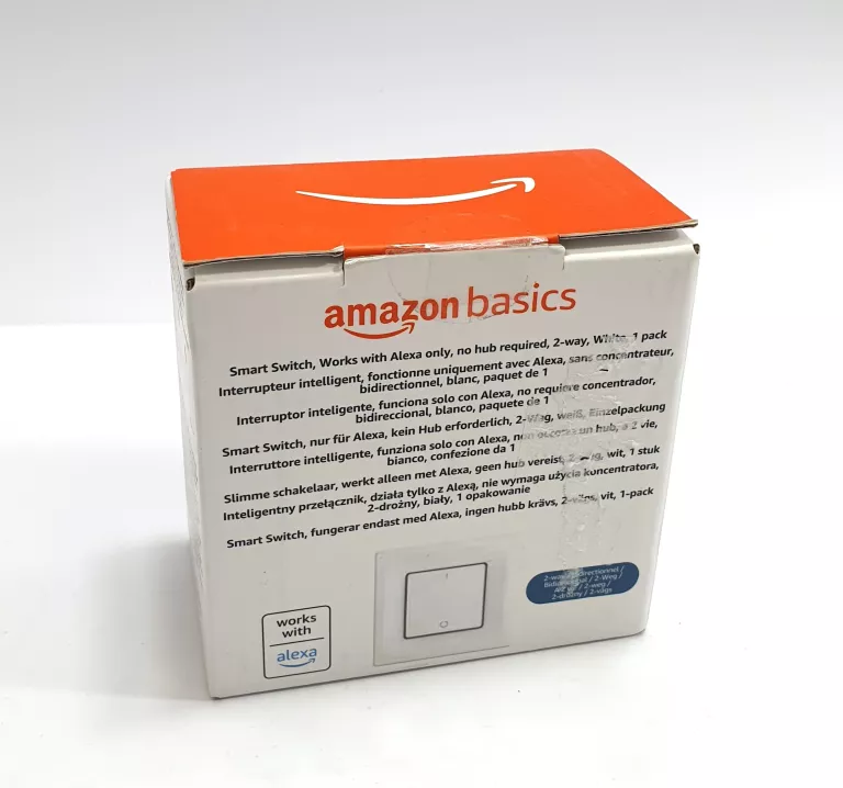 WŁĄCZNIK ŚWIATŁA AMAZON BASICS - BIAŁE