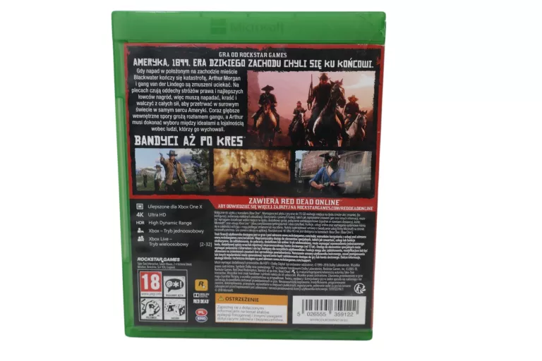 GRA XBOX ONE RED DEAD REDEMPTION II