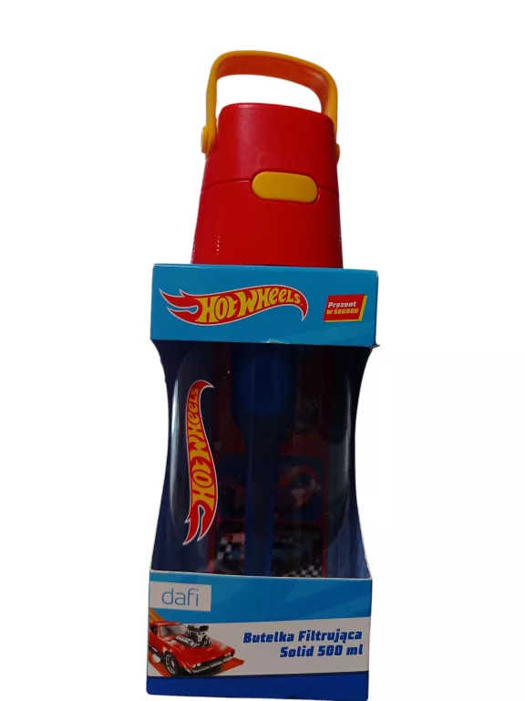 BUTELKA FILTR FILTRUJĄCA DAFI SOLID 0,5 L HOT WHEELS