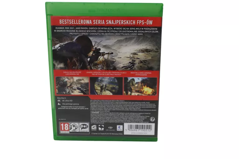 GRA XBOX ONE SNIPER GHOST WARRIOR CONTRACT 2