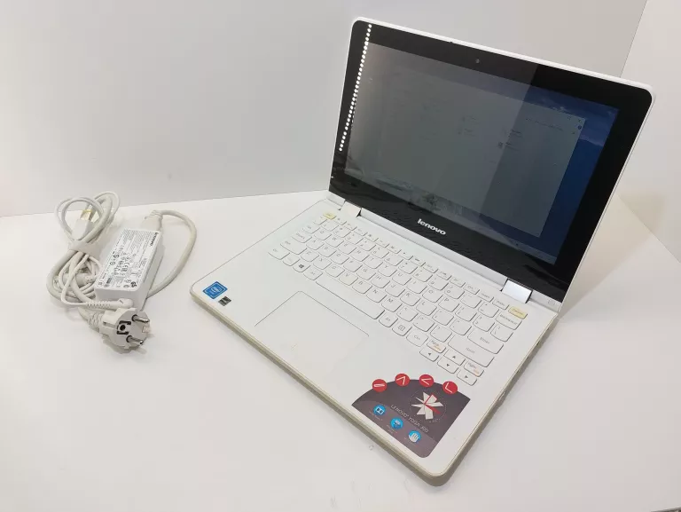 LAPTOP LENOVO YOGA 300-11IBR 11 " INTEL CELERON 2 GB / 32 GB BIAŁY