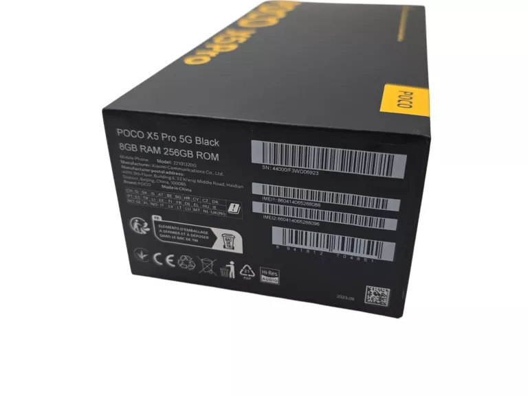 TELEFON XIAOMI POCO X5 PRO 8/256 GB 5G CZARNY STAN IGŁA