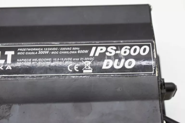 PRZETWORNICA NAPIĘCIA VOLT POLSKA IPS600 DUO