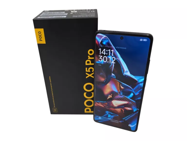 TELEFON XIAOMI POCO X5 PRO 8/256 GB 5G CZARNY STAN IGŁA
