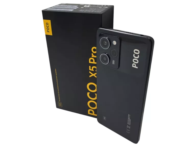 TELEFON XIAOMI POCO X5 PRO 8/256 GB 5G CZARNY STAN IGŁA