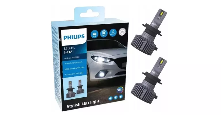 PHILIPS ULTINON PRO3022 ŻARÓWKI LED 12-24V 6000K H7