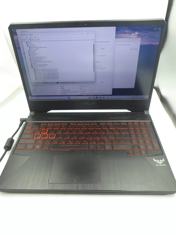 LAPTOP ASUS TUF GAMING FX505D/ RYZEN 5 3550H/ RADEON RX560X/ 512GB/ 16GB