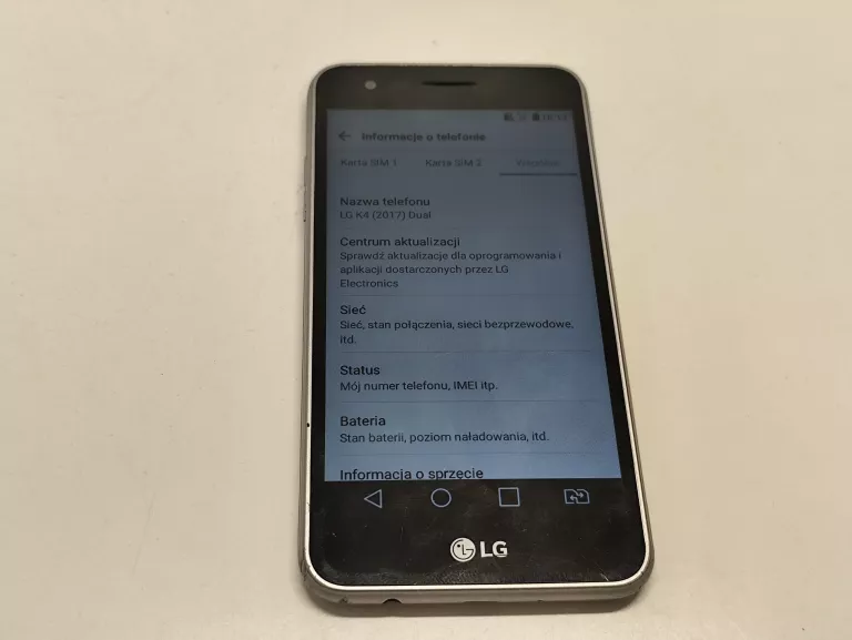 TELEFON LGK4 POBITY