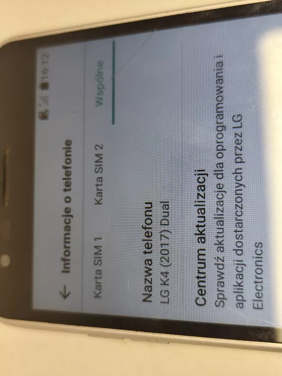 TELEFON LGK4 POBITY