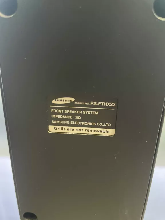 SUBWOOFER SAMSUNG PS-WTHX22 + DWA GŁOŚNIKI LEWY/PRAWY PS-FTHX22