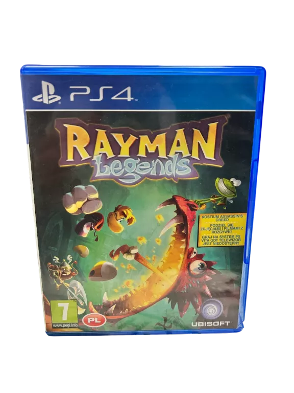 RAYMAN LEGENDS --- PS4 / PS5 --- PO POLSKU --- MA TRYB DLA 1, 2 I 4 GRACZY