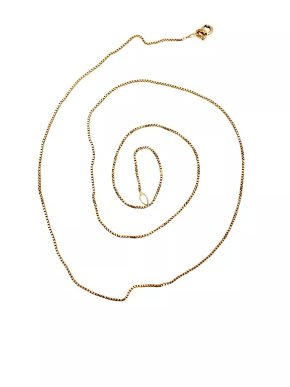 ZŁOTY ŁAŃCUSZEK KOSTKA 585 2,8 G DŁUGOŚĆ 57 CM