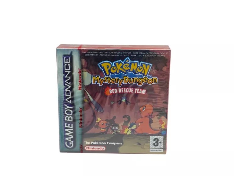 POKEMON MYSTERY DUNGEON RED RESCUE TEAM GAMEBOY ADVANCE FOLIA!