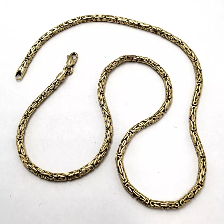 ZŁOTY ŁAŃCUSZEK SPLOT KRÓLEWSKI 585 17,13G 45CM