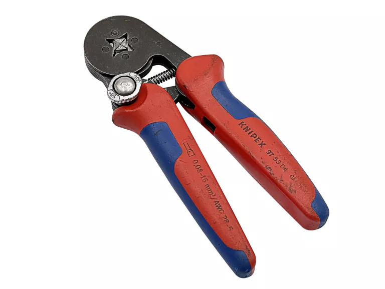 SZCZYPCE DO ZACISKANIA TULEJEK W KWADRAT KNIPEX 97 53 04 0,08 - 16MM2