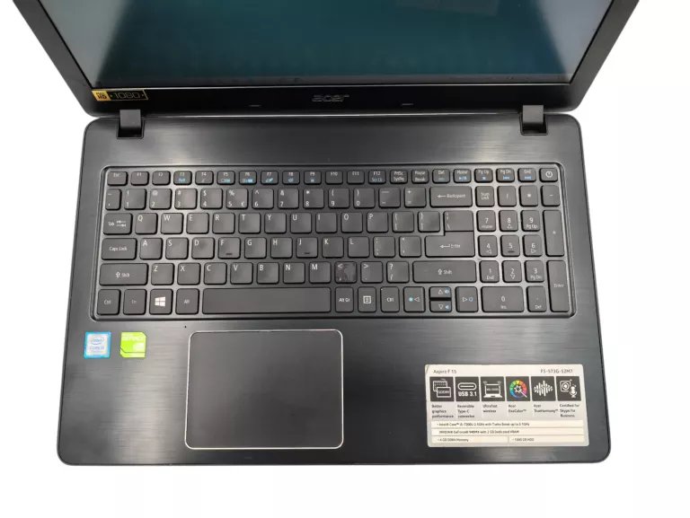 LAPTOP ACER ASPIRE F5-573G I5-7200 4/500GB GF MX940 WIN10 PL