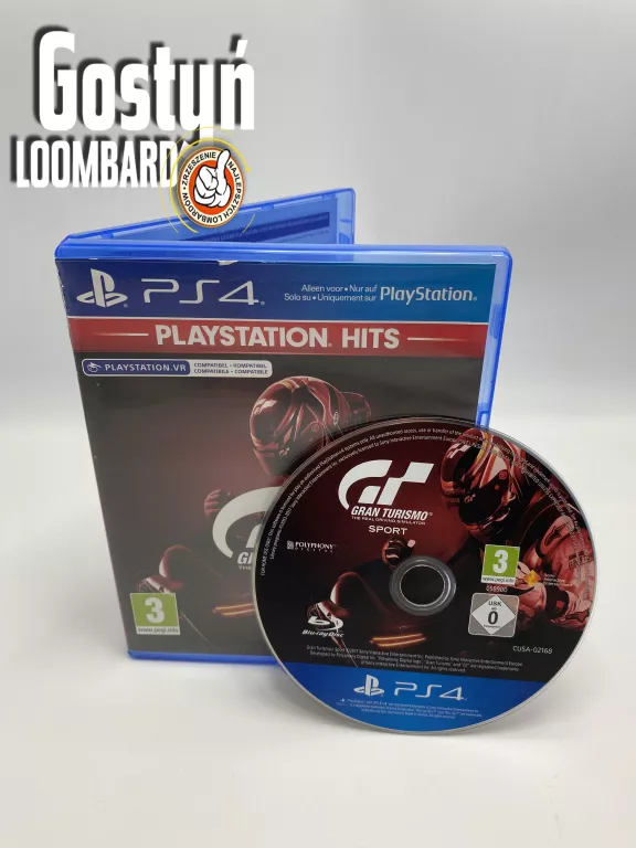 GRAN TURISMO SPORT SONY PLAYSTATION 4 (PS4)