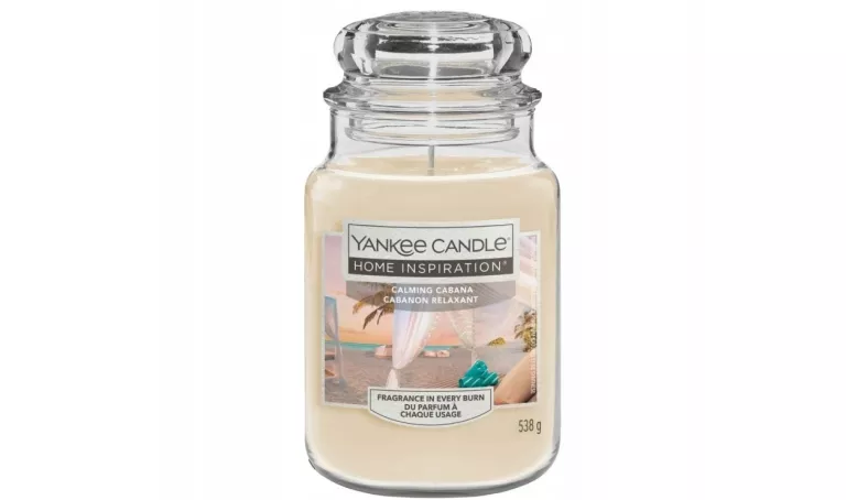 ŚWIECA ZAPACHOWA PARAFINOWA CALMING CABANA YANKEE CANDLE 1 SZT.