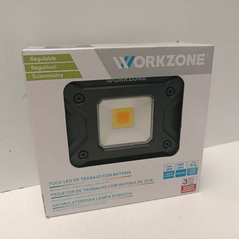 LAMPA WORKZONE AKUMULATOROWA