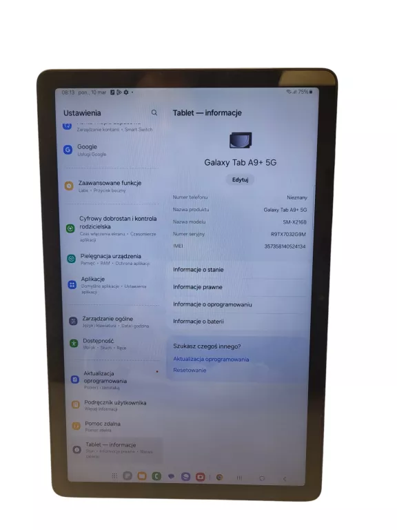 TABLET GALAXY TAB A9 +