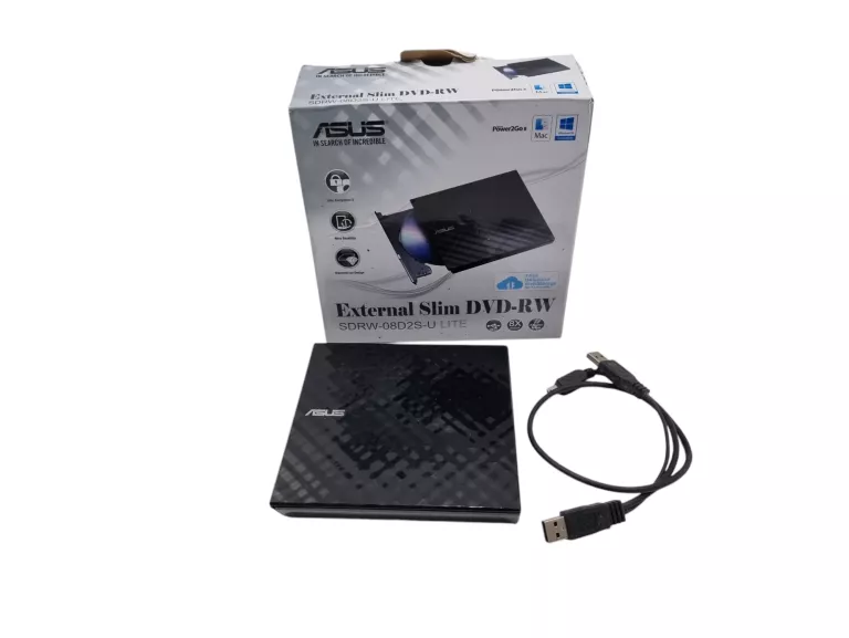 ZEWNĘTRZNY NAPĘD ASUS SDRW-08D2S-U LITE