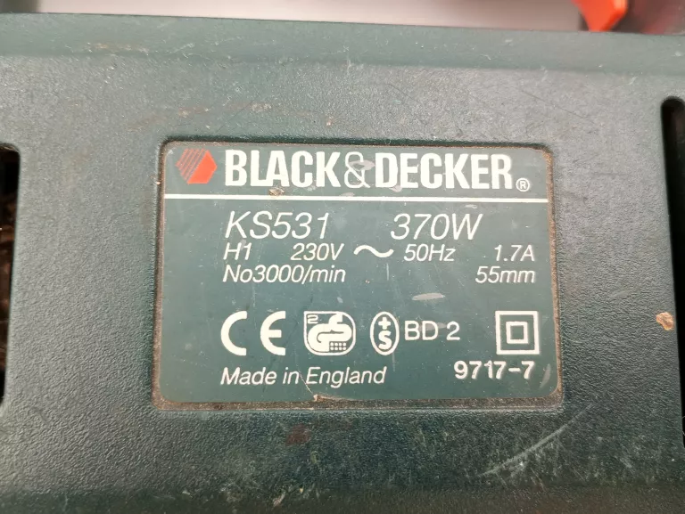 WYRZYNARKA BLACK DECKER KS531