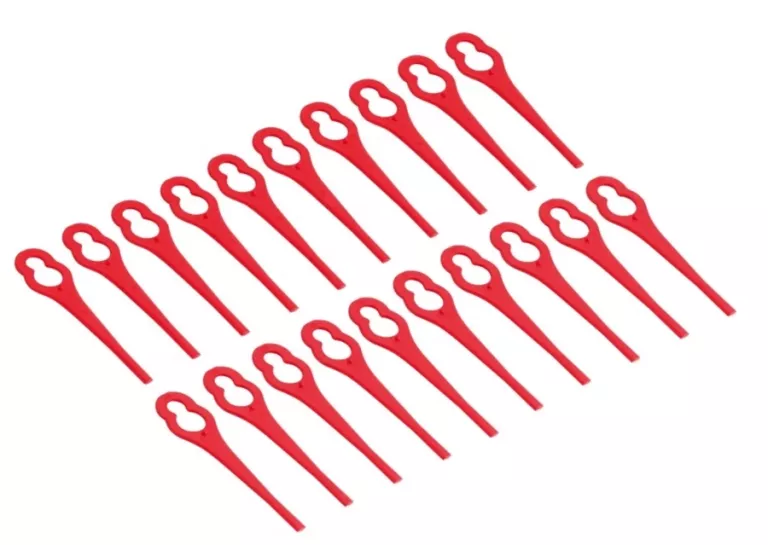 LUX-TOOLS ZESTAW PLASTIKOWYCH NOŻYKÓW DO PODKASZARKI 8,5CM 24 SZT