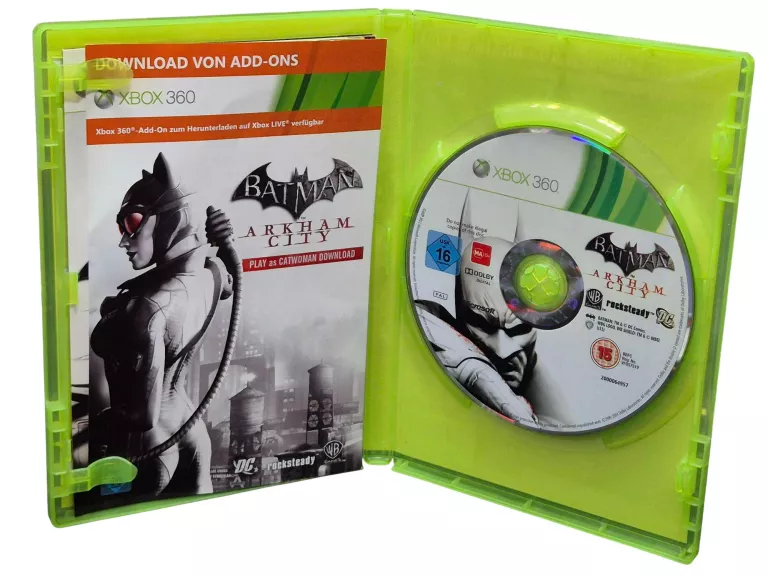 GRA NA XBOX 360 BATMAN  ARKHAM CITY