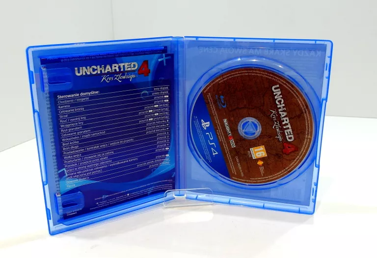 GRA PS4 UNCHARTED 4 KRES ZŁODZIEJA