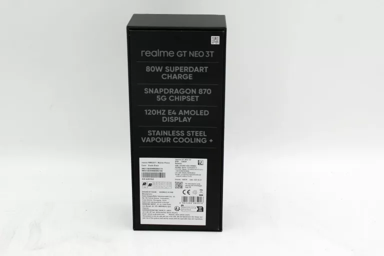 TELEFON REALME GT NEO 3T 8/128GB BLACK 5G