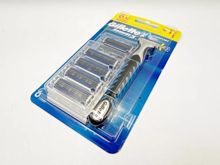 MASZYNKA GILLETTE NA WKŁADY SENSOR3 RACZKA + 6 WKŁADÓW