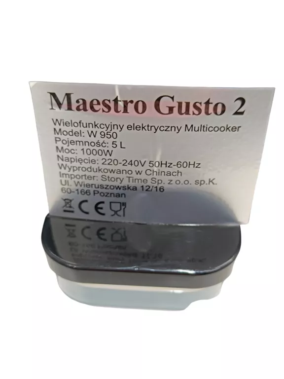 MULTICOOKER WELMAX MAESTRO GUSTO 2