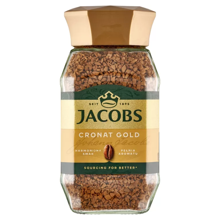 KAWA ROZPUSZCZALNA JACOBS CRONAT GOLD 100 G INSTANT AROMATYCZNA INTENSYWNA