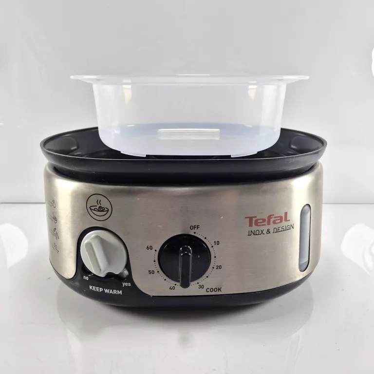 PAROWAR TEFAL STEAMER AQUATIMER S02 ZESTAW