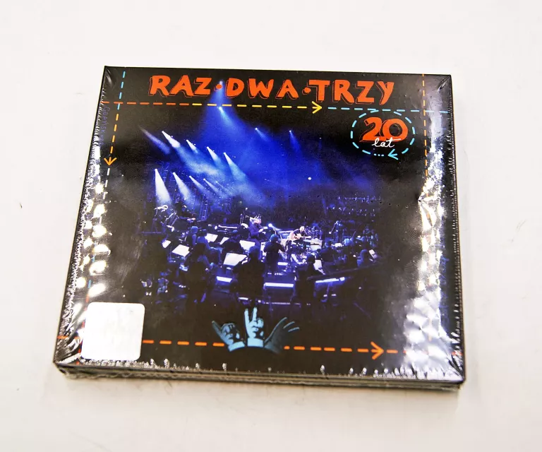 PŁYTA 20 LAT - RAZ DWA TRZY CD / ZAFOLIOWANA