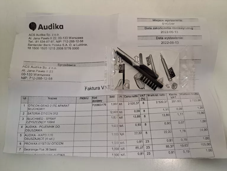 APARAT SŁUCHOWY OTICON GENO 2 ITC