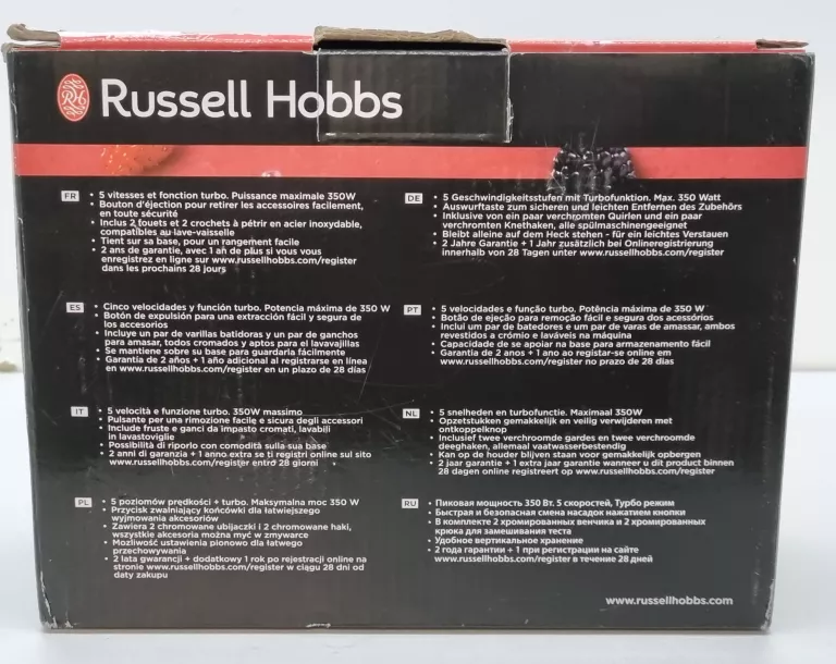 MIKSER RĘCZNY RUSSELL HOBBS DESIRE 24670-56 350W