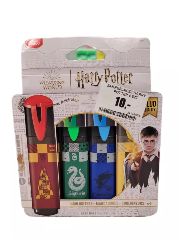 PISAKI HARRY POTTER MAPED 4 SZT.