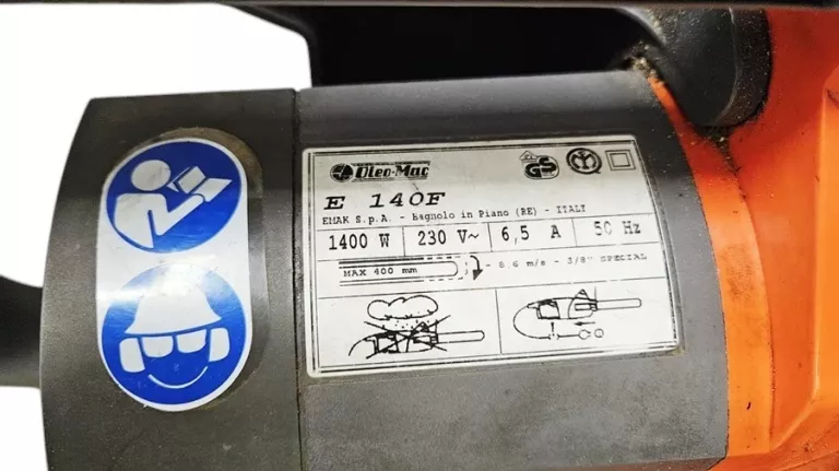 PIŁA ŁAŃCUCHOWA ELEKTRYCZNA OLEO-MAC E140F 1400W