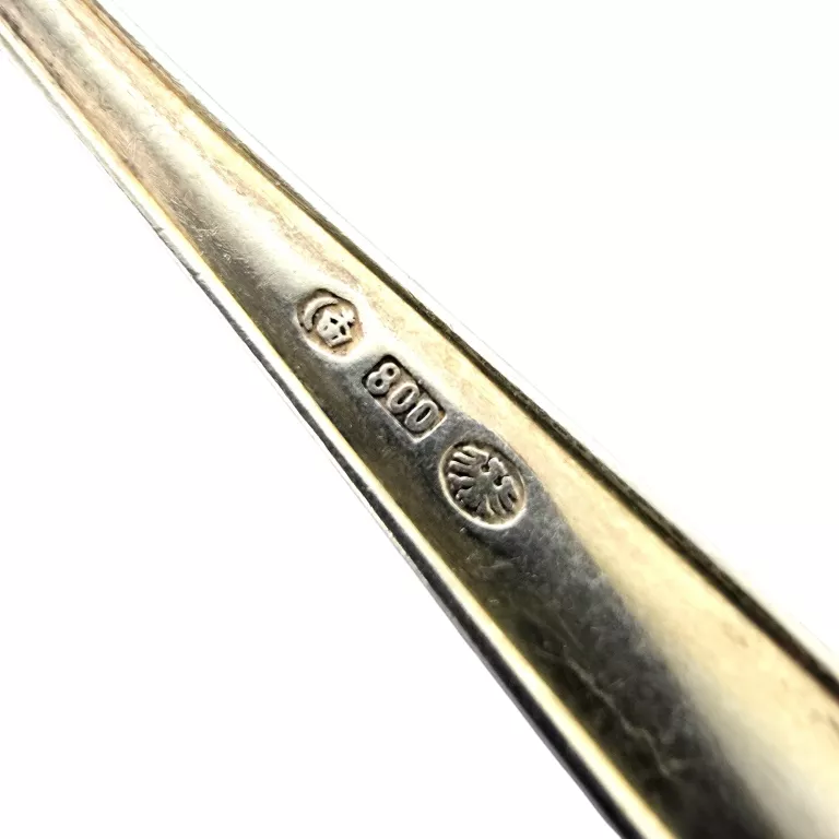 SREBRNA ŁYŻECZKA CARSKA PRÓBA 800 25,45G
